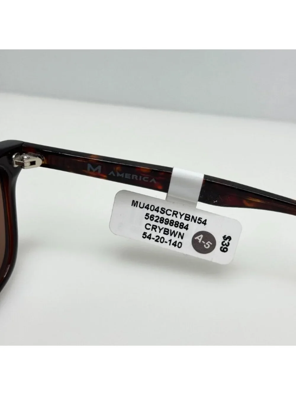M America Sunglasses MU404 CRYBWN 54-20-140